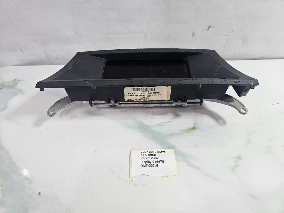 2007-2010 BMW X5 Central Information Display 9166781