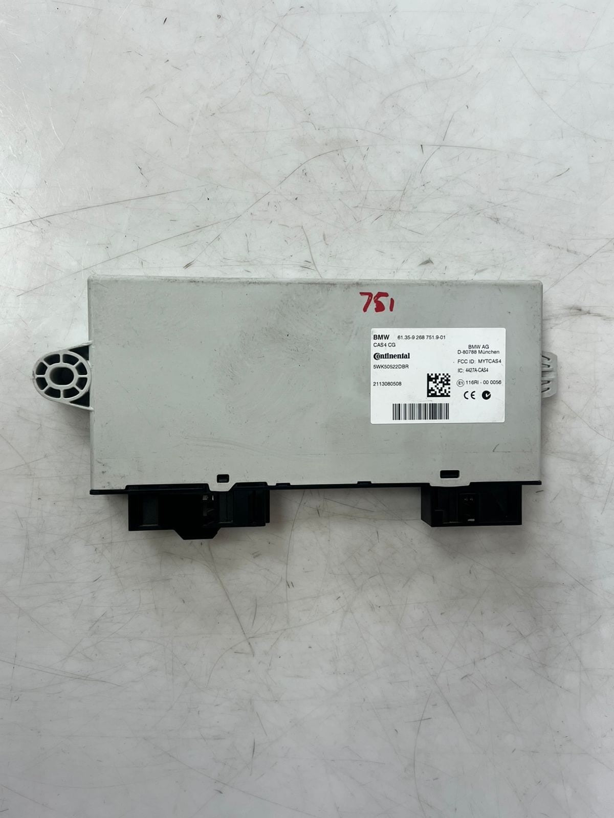 2009-2016 BMW 528i F10 F11 F12 F01 F25 Antitheft Body Control Module 9268751 OEM