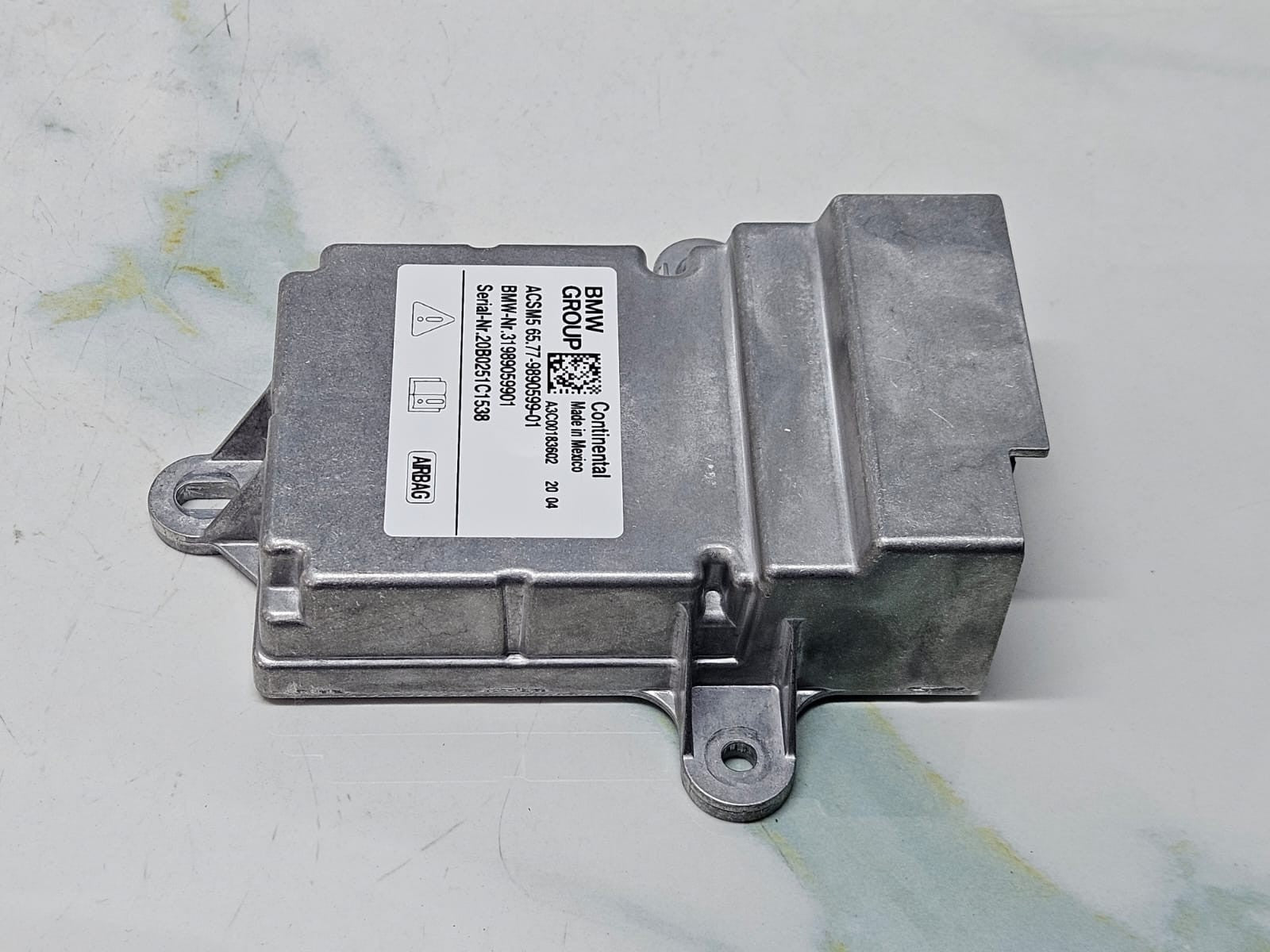 BMW X3 G01 SRS CONTROL MODULE UNIT 9890599 OEM USED