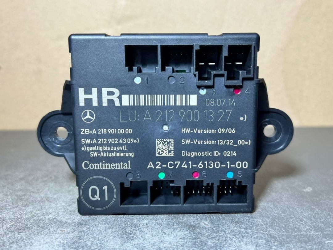 Mercedes-Benz W212 E-Class Rear Right Side Door Control Module A212 9001327 OEM