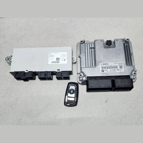 BMW Engine Control Unit DDE 8578995 F10 520D 525D 2010-13 N47 ECU SET DIESEL RHD