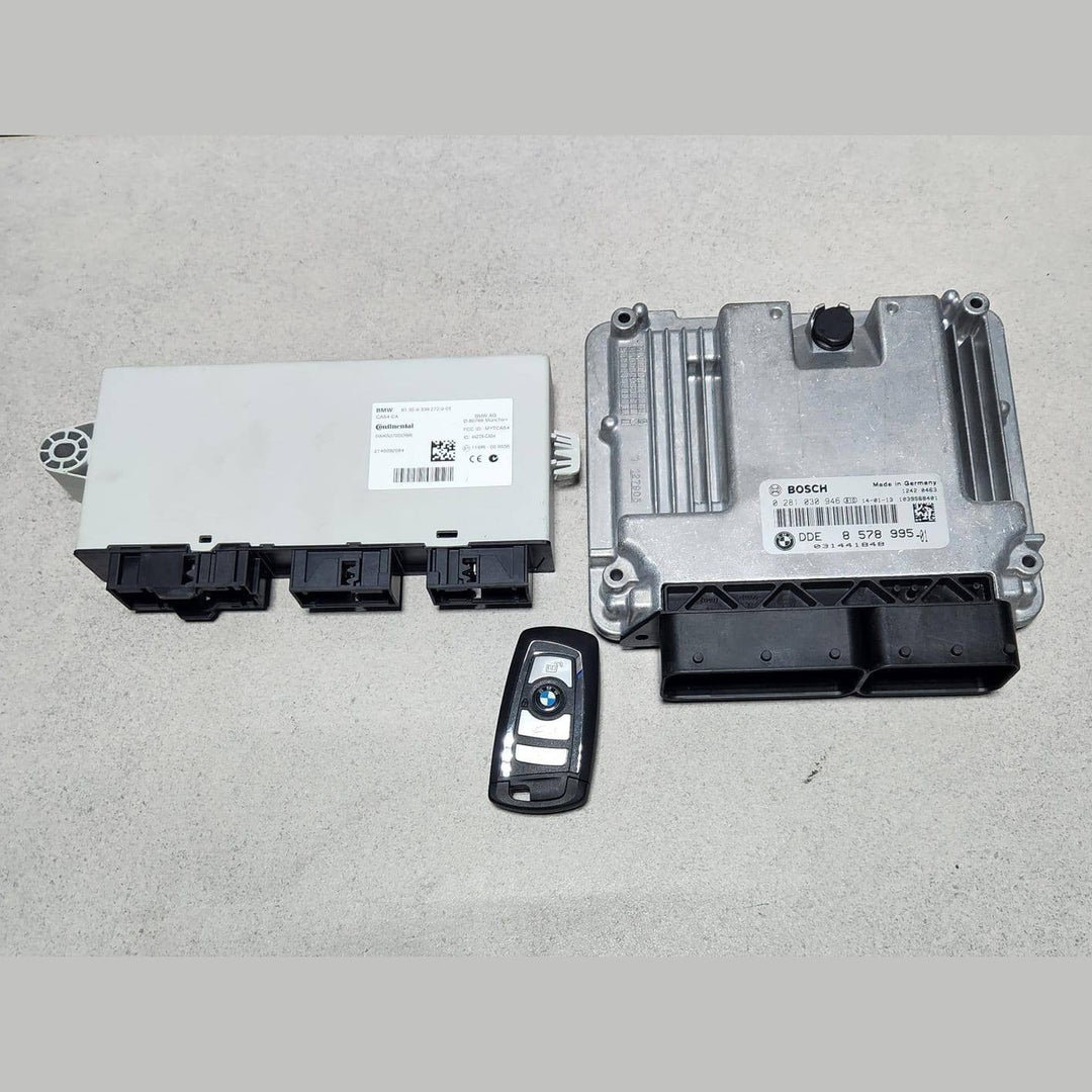 BMW Engine Control Unit DDE 8578995 F10 520D 525D 2010-13 N47 ECU SET DIESEL RHD