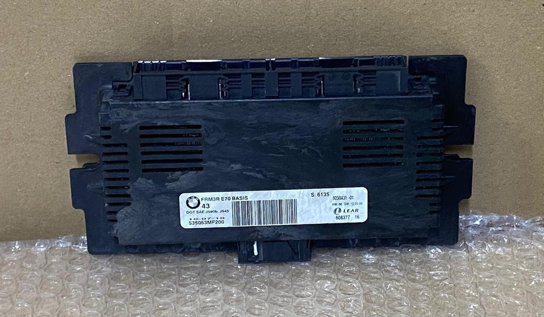OEM BMW X5 E70 Headlight Control Module Unit FRM3R 9230431