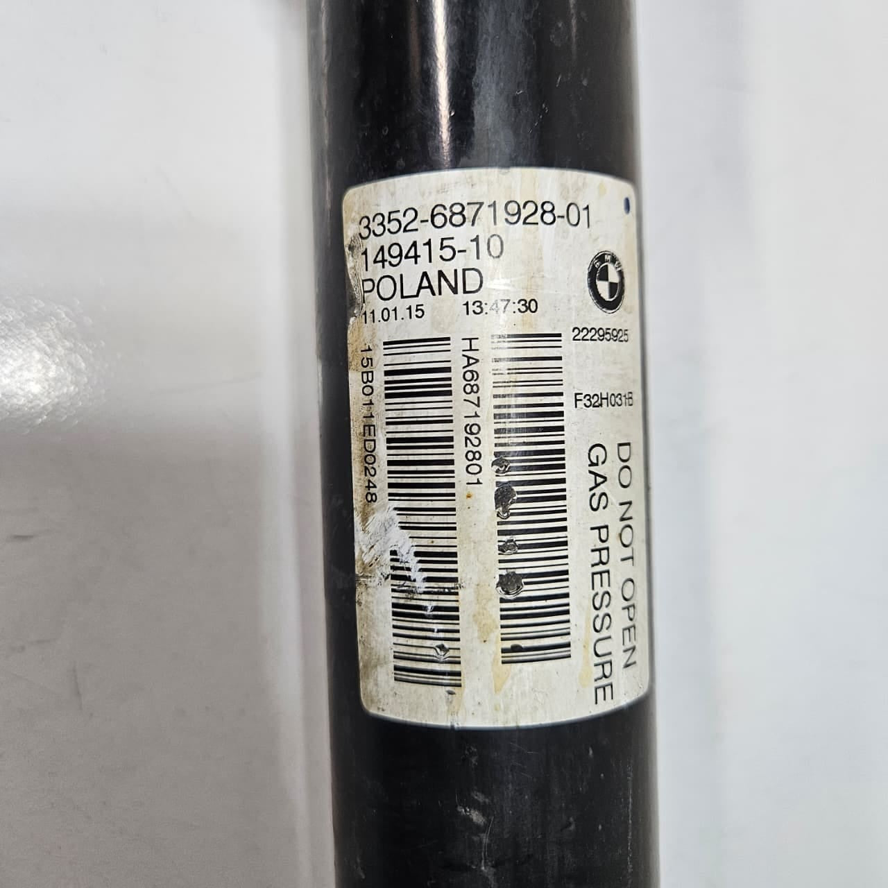 2014-2016 BMW 3 4 Series 228i, 320i, 430i Rear Shock Absorber 6871928