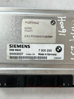 قم بتحميل الصورة إلى عارض الصور، BMW 3 Series E46 328ci M52 Engine ECU Lockset DME 5WK9037 7500255