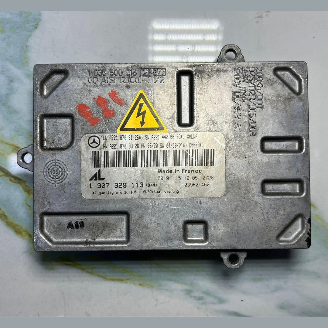 07-10 Mercedes-Benz S550 Xenon Headlight Ballast Control Unit A2218709126 W221