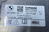 OEM BMW 2 Gran Coupe F44 SRS Control Unit 5A1FC46 CONTINENTAL