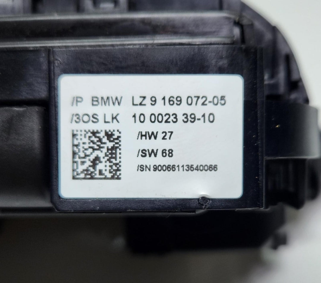 2008-2014 BMW X6 Steering Column Switch Stalk Assembly 9169072 X6 E71 E72 OEM