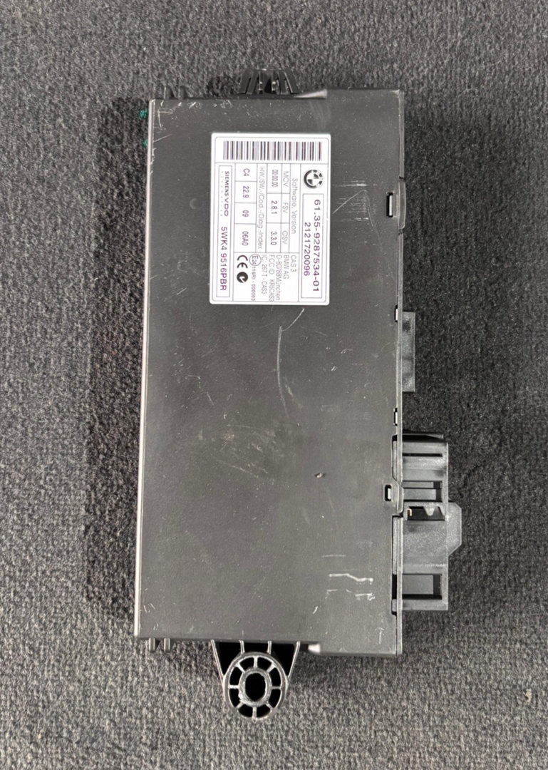 BMW Z4 X1 20I N20 E84 ENGINE CONTROL ECU KIT DME CAS3 + KEY MANUAL - 8603576