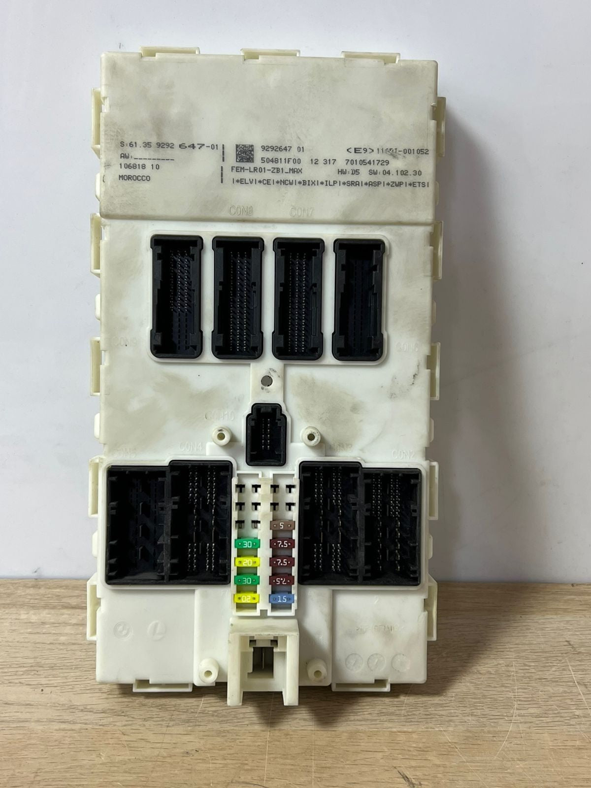 2014 BMW F20, F22, F30, F32, F36, F80, F82 428i Front Electronic Module 9292647