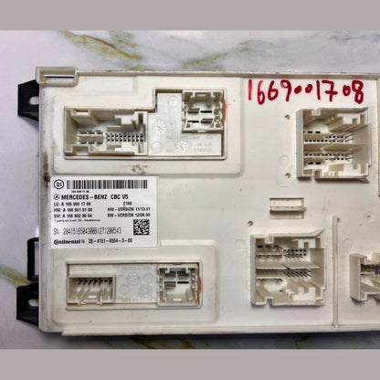 Mercedes-Benz ML350 Comfort Control Unit A 166 9001708 W166 M-Class and GLS
