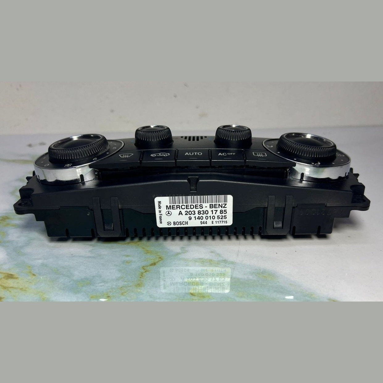 2006-2007 Mercedes-Benz C230 Climate Control Panel A 203 830 17 85