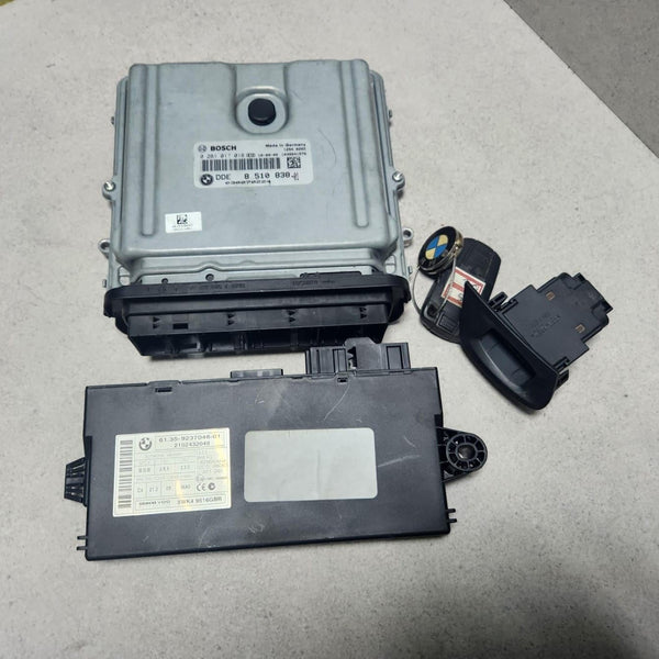 2010 BMW Engine Control Unit 8510838 X5 E70 3.0D Diesel ECU SET 2010-2013