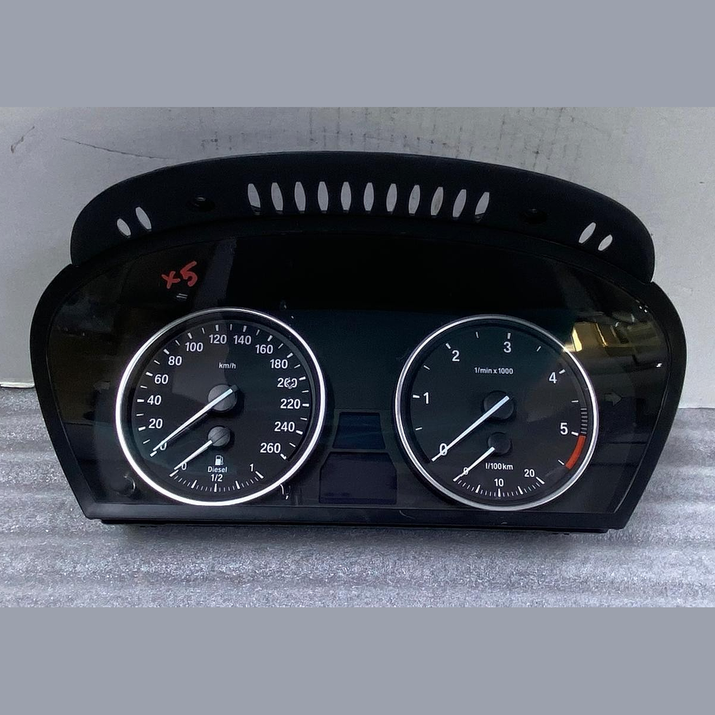 OEM BMW X5 X6 E70 E71 Instrument Cluster Gauge Speedometer 6976284