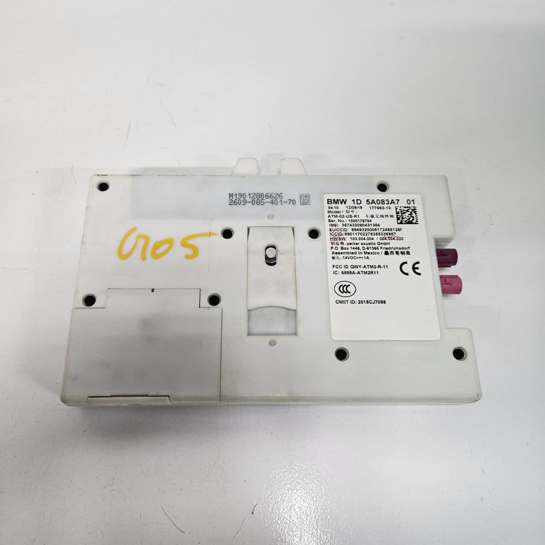 2021-2022 BMW G20, G82 M4, G84 M4 X3 Telematics Control Unit Module 5A083A7 OEM