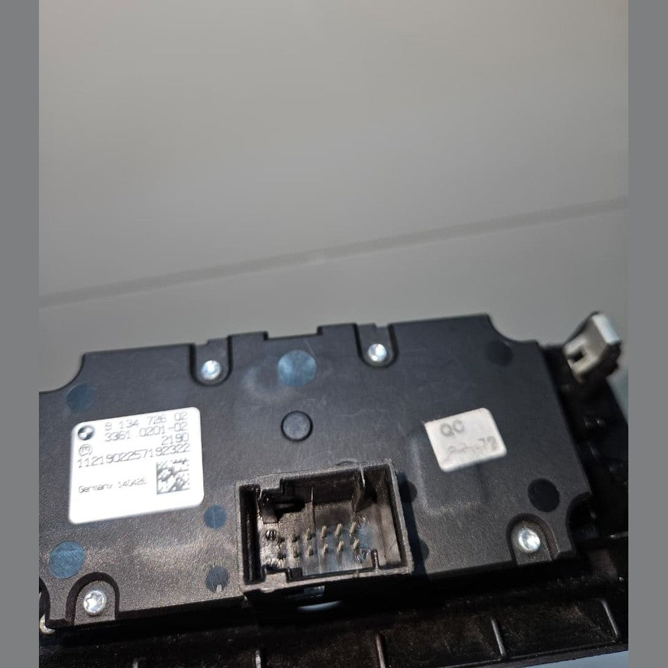 OEM BMW X5 E70 Headlight Switch 9134726