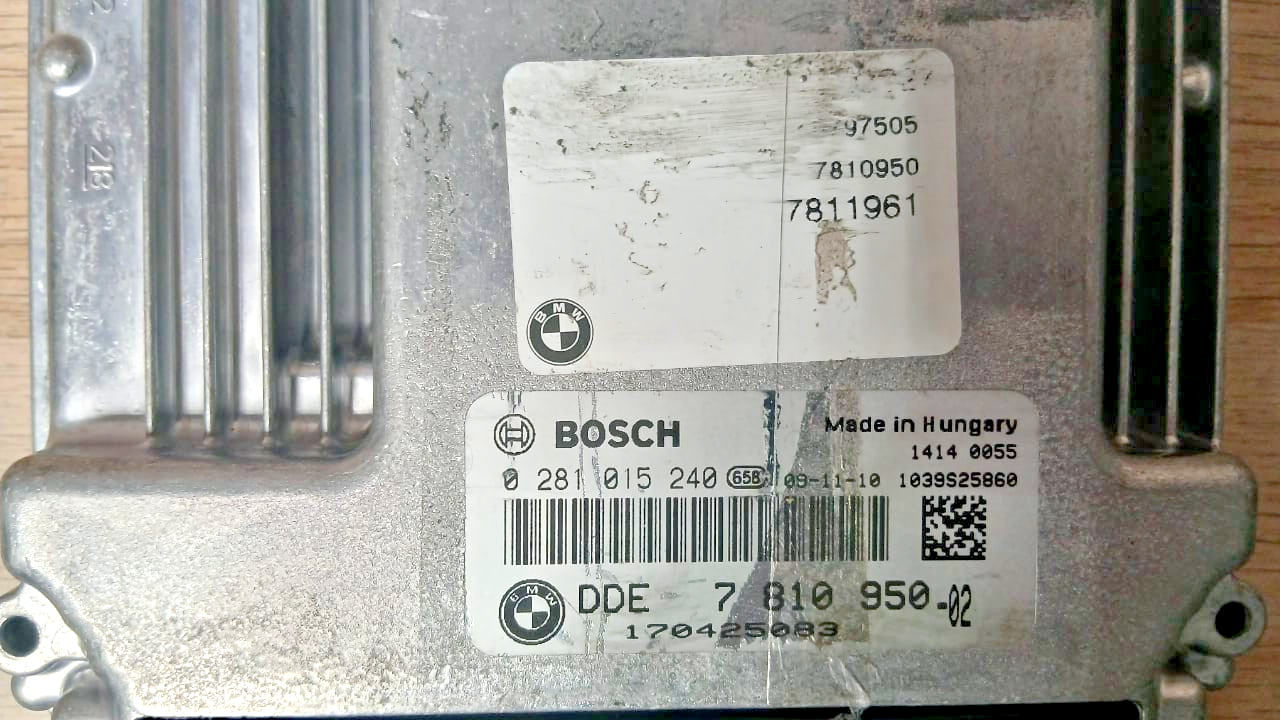 BMW X5 E70 ECU Engine Control Module 7810950 OEM Programmable Unit
