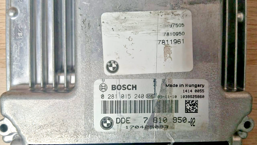 BMW X5 E70 ECU Engine Control Module 7810950 OEM Programmable Unit