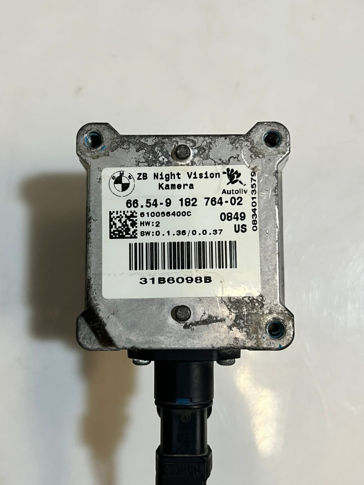 BMW 7 Series F01 F02 F03 F04 Night Vision Camera 9182764 OEM