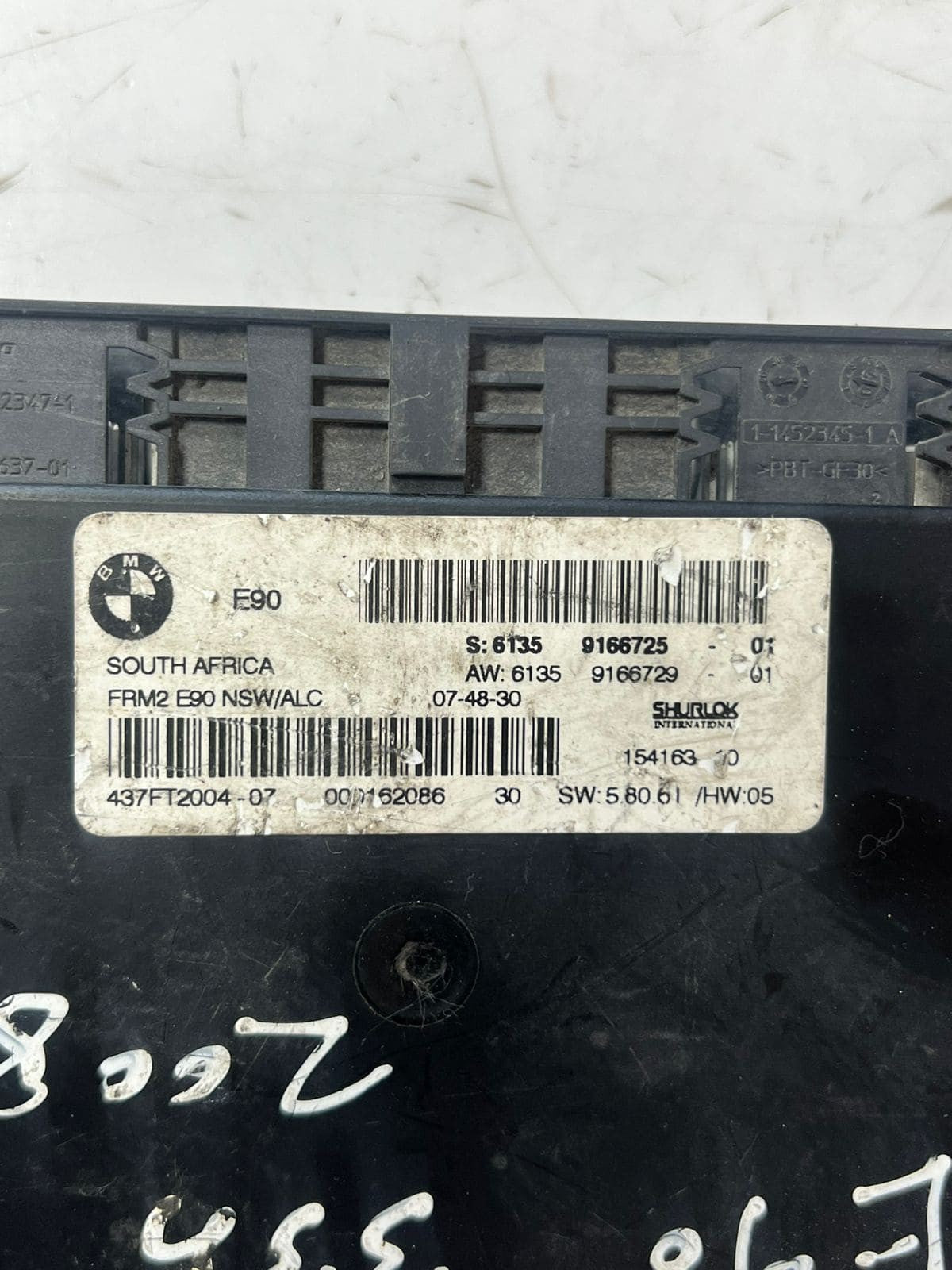 2006-08 BMW 325i E90 E91 3' 328i 330i 335 Footwell Light Control Module 9166725 