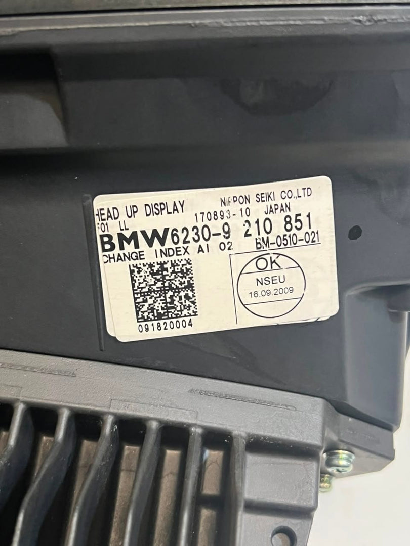 2010-2015 BMW 740i 7 Series F01 F02 F03 F04 Head-Up Display 9210851 OEM