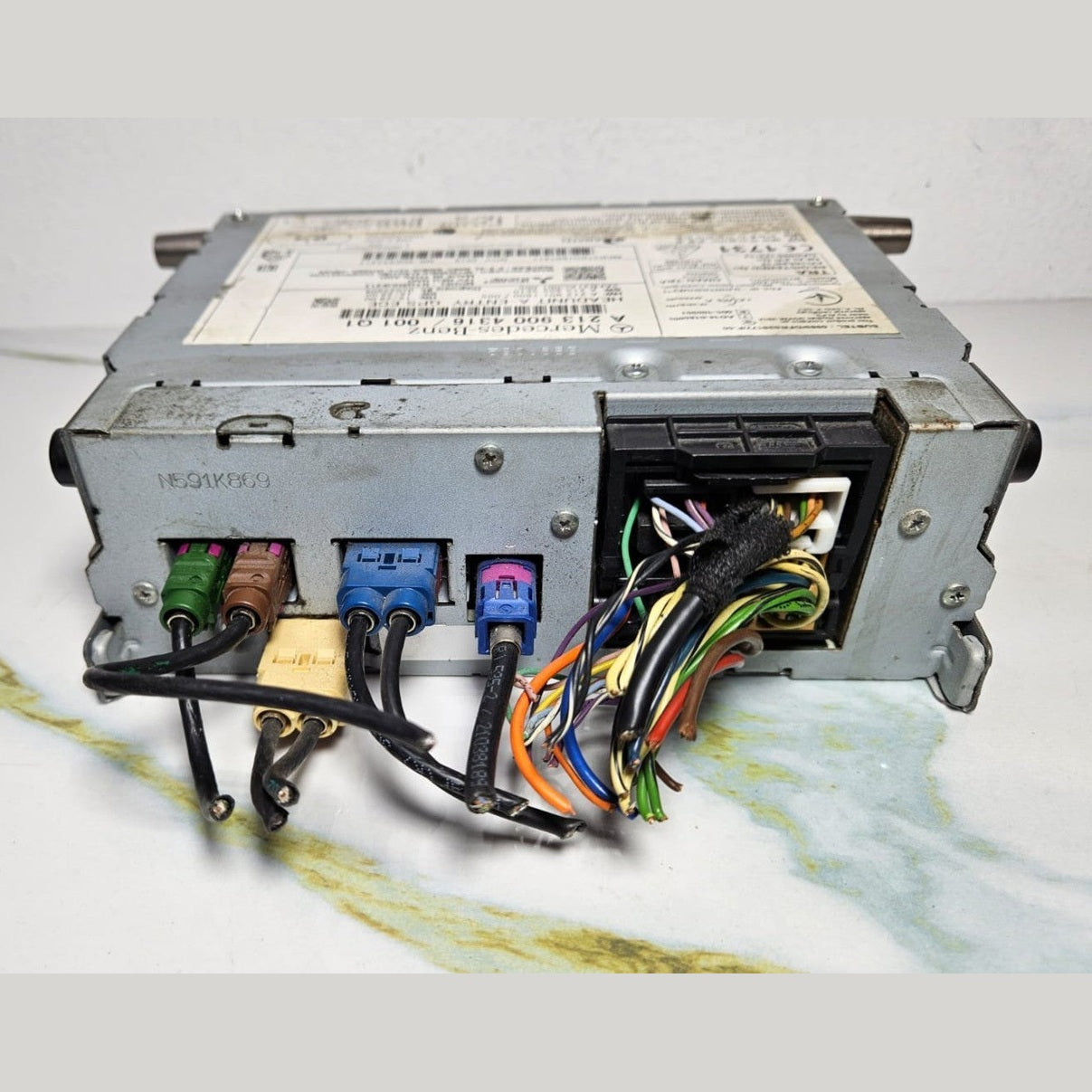 Mercedes W213 E-Class Radio Audio Head Unit Multimedia CD Player A213 9004316