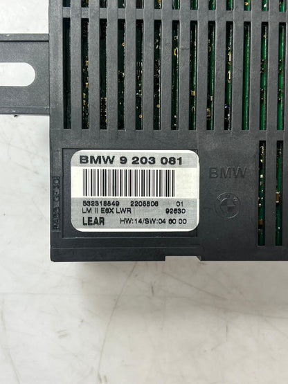 BMW E60, E63, E64, E65, E66 LM2 LEAR Light Control Module LCM 9203081 OEM