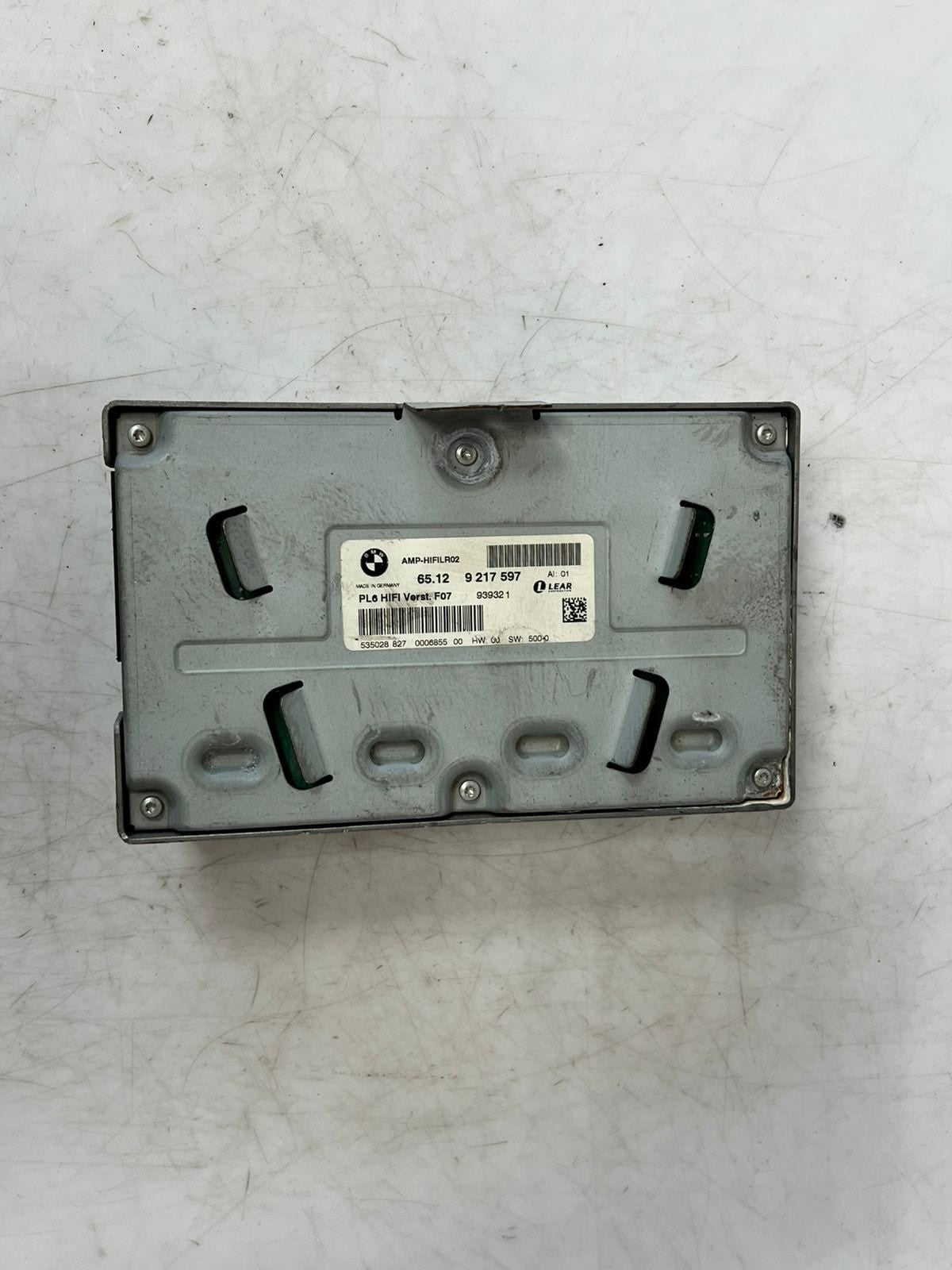 2010-2011 BMW 7 Series F01, 5 Series F07 740 GT Sound Amplifier 9217597 OEM