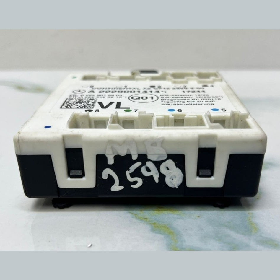 Mercedes-Benz W222 S-Class Front Left Side Door Control Module A222 9001414 OEM
