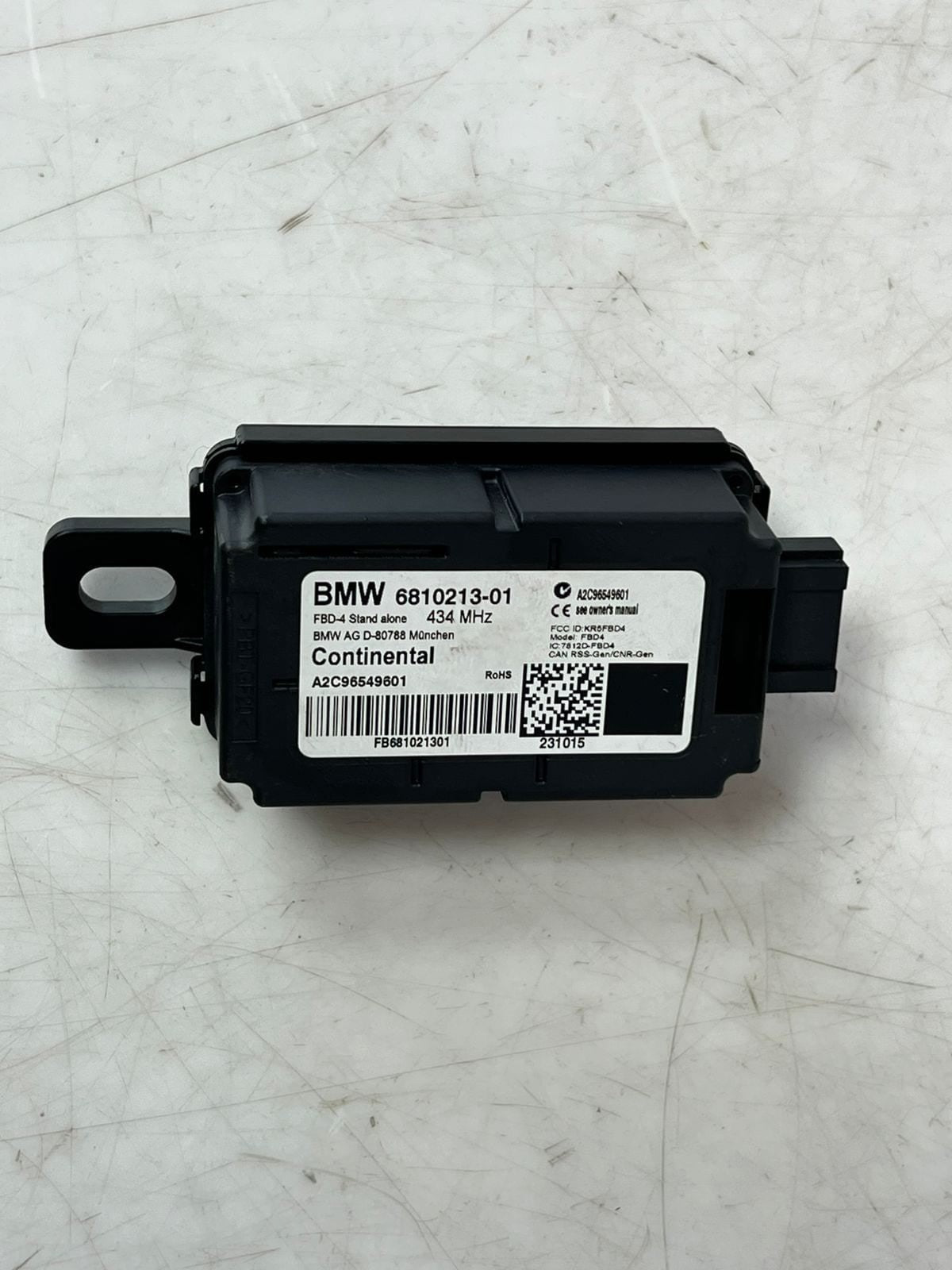 17-20 BMW 530i G30/G31/G38 5' G11 G12 Radio Remote Control Receiver 6810213 OEM