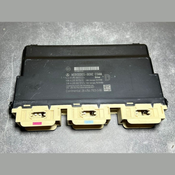 14-18 Mercedes W205 C-Class Front Driver Seat Control Module A205 9005122 OEM