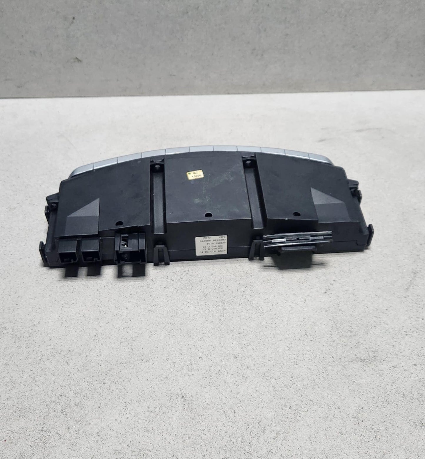 Mercedes-Benz S-Class W221 Climate Control Unit 2218709810 S-Class W221