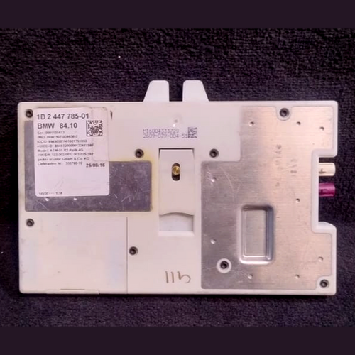 BMW X5 F15 F85 TELEMATICS COMMUNICATION CONTROL MODULE ECU P/N 1D2447785