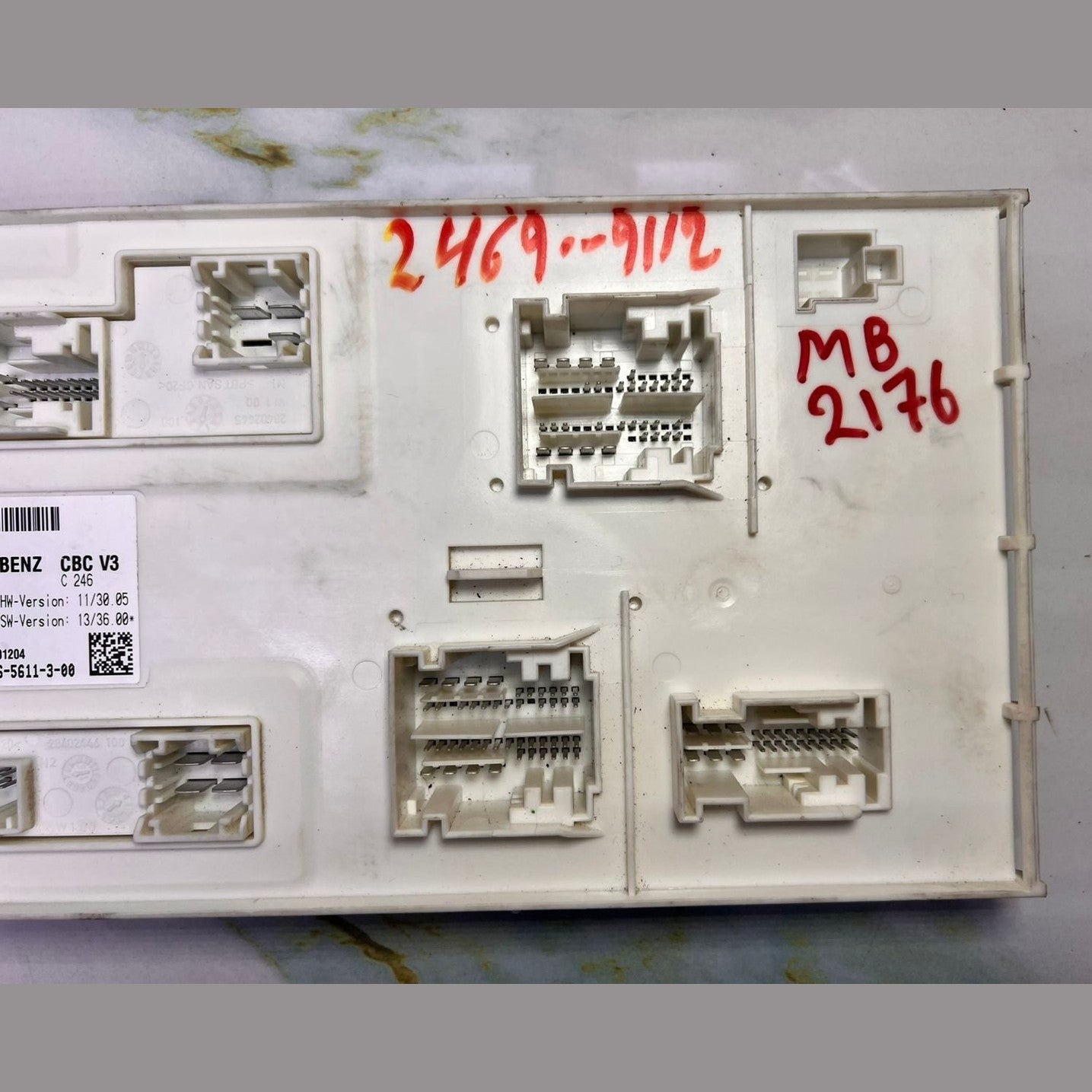 Mercedes-Benz Body Comfort Control Module A 246 9009112 W176 A Class, W246 B Cla