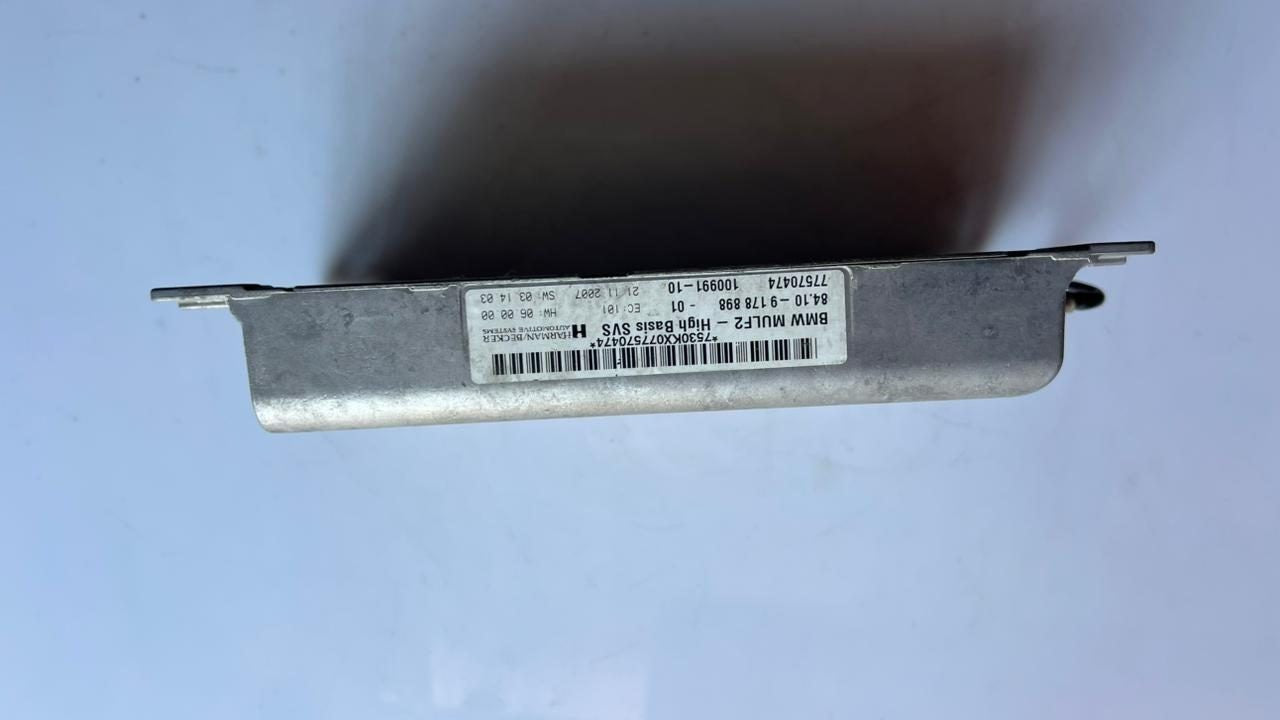 2006-10 BMW X5 Bluetooth Control Unit Module 9178898 E70 M6 E63 E64 1' 3' 5' 6' 