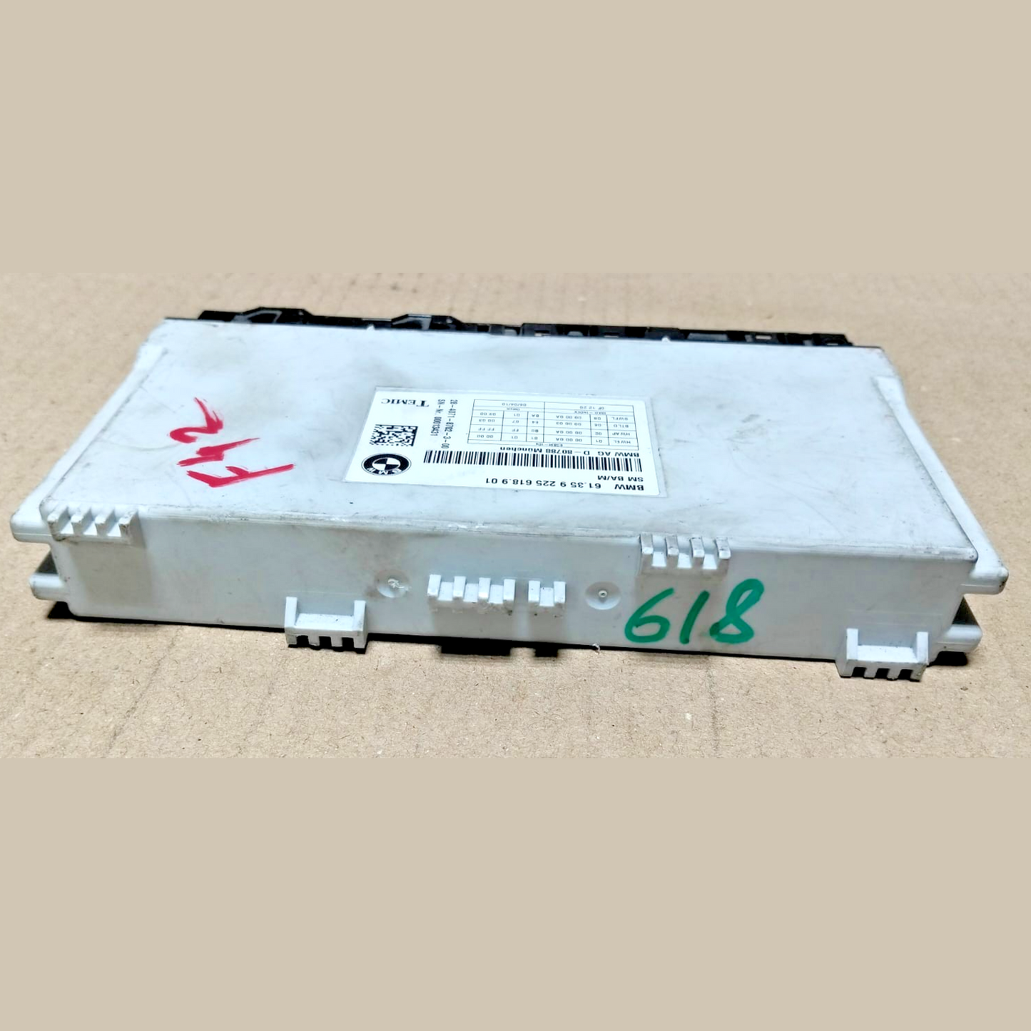 Seat Control Unit BMW F01 F10 Module ECU Electronic Module Memory 9225618