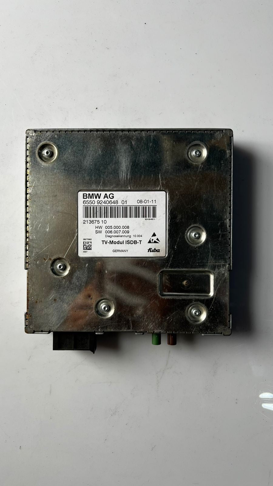 BMW 3' 4' 5' F10 F11 F30 F31 F32 F80 M3  Tv Module Isdb-T 9240648
