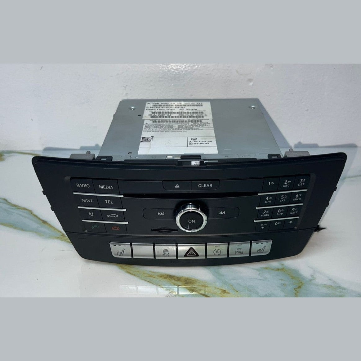13-16 Mercedes-Benz W166 ML GLE Radio Audio Head Unit CD Player A166 9003919 OEM