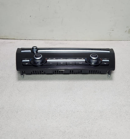 BMW Climate Control Panel Upper 9299037 7 Series F01 F02 and 5 Series F10