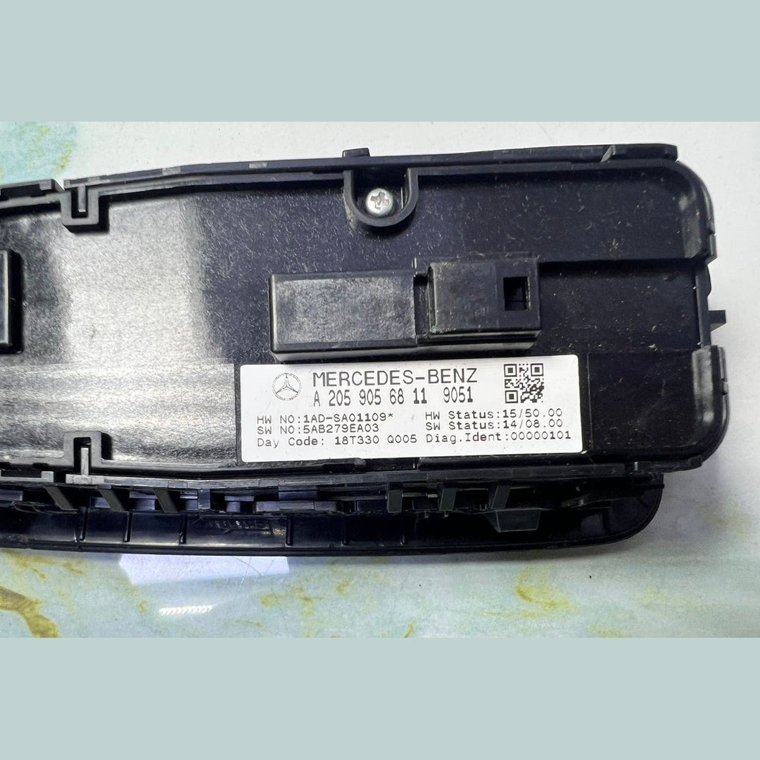 2015-2020 Mercedes C300 Power Window Switch A2059056811 C-Class W205, GLC350