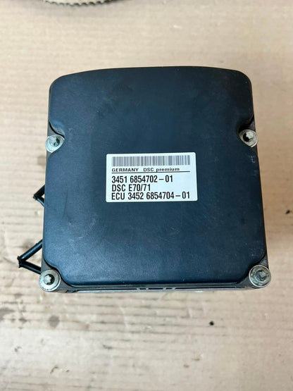 2007-2013 BMW X5 E70 ABS HYDRAULIC PUMP Control Module 6854702 OEM