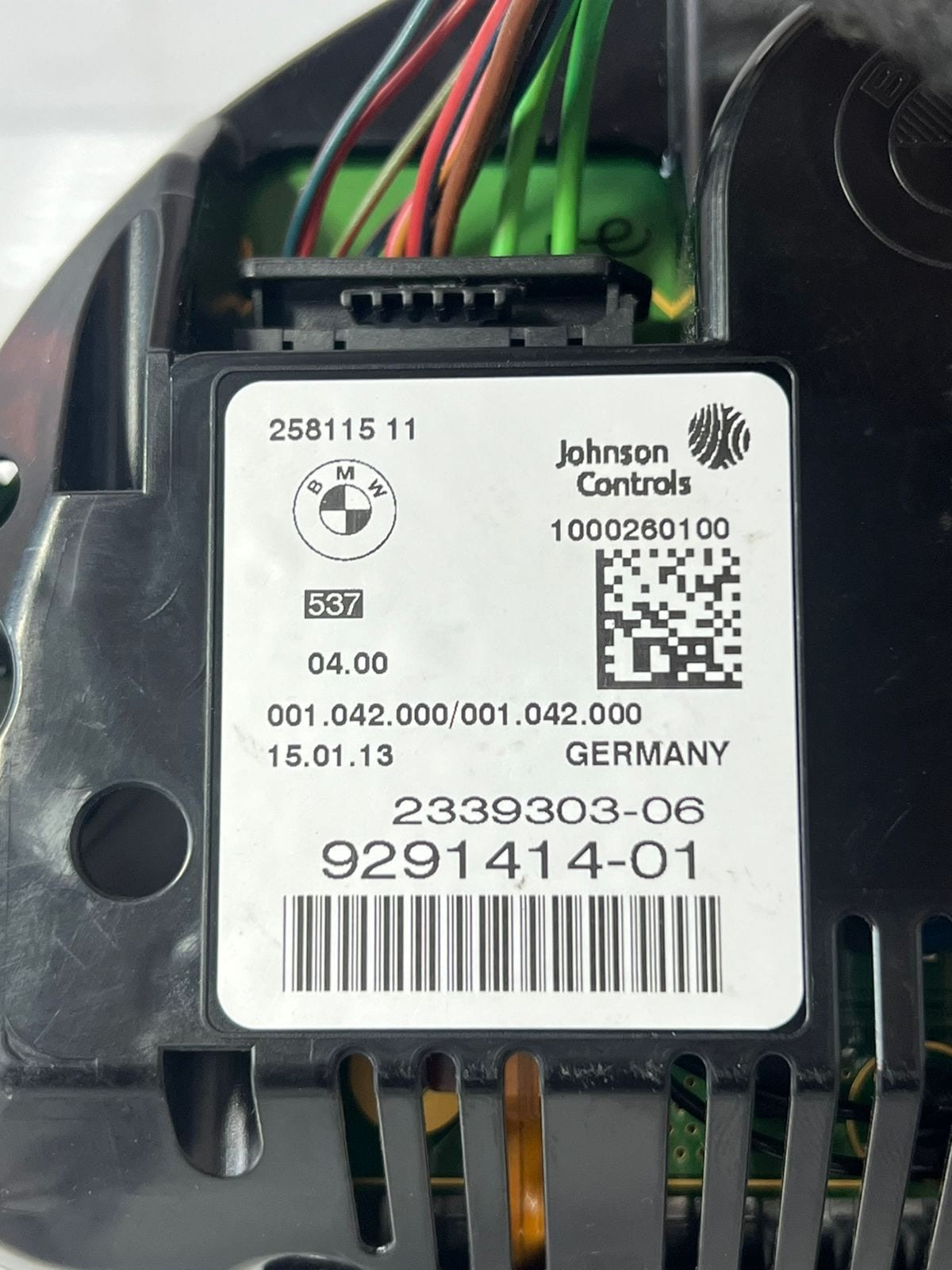 OEM BMW 5 F10/F11/F18 MANUAL INSTRUMENT CLUSTER SPEEDOMETER 9291414 OEM