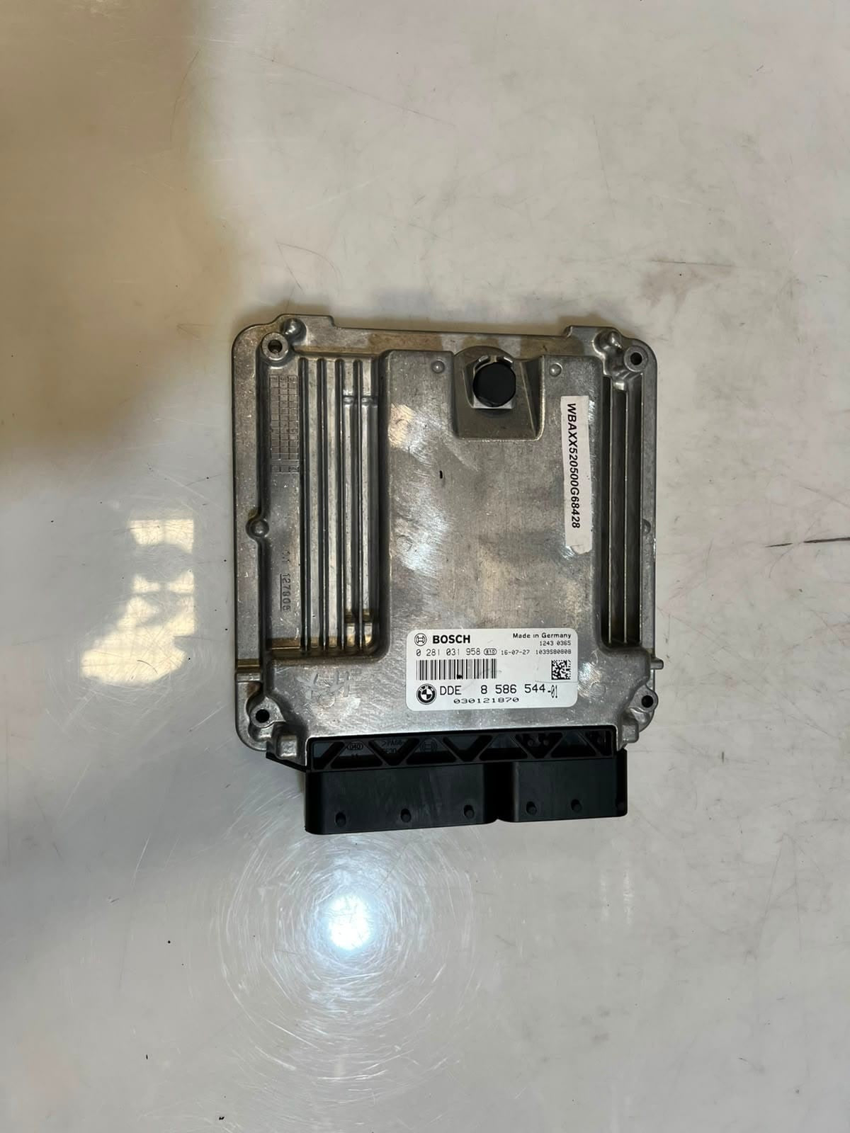 2016 BMW X4 F26 35DX N57Z Engine Control Unit ECU SET DDE+CAS4 8586544 OEM