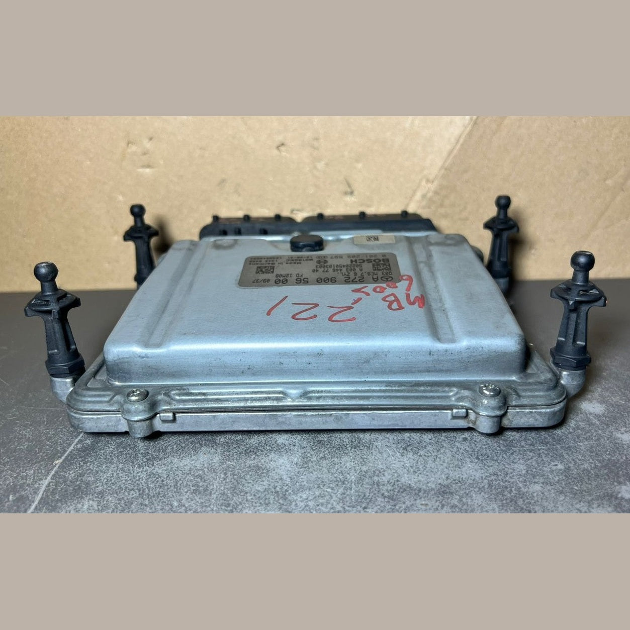 07-12 Mercedes W221 S-Class Engine Control Module Unit ECM ECU A272 9005600 OEM