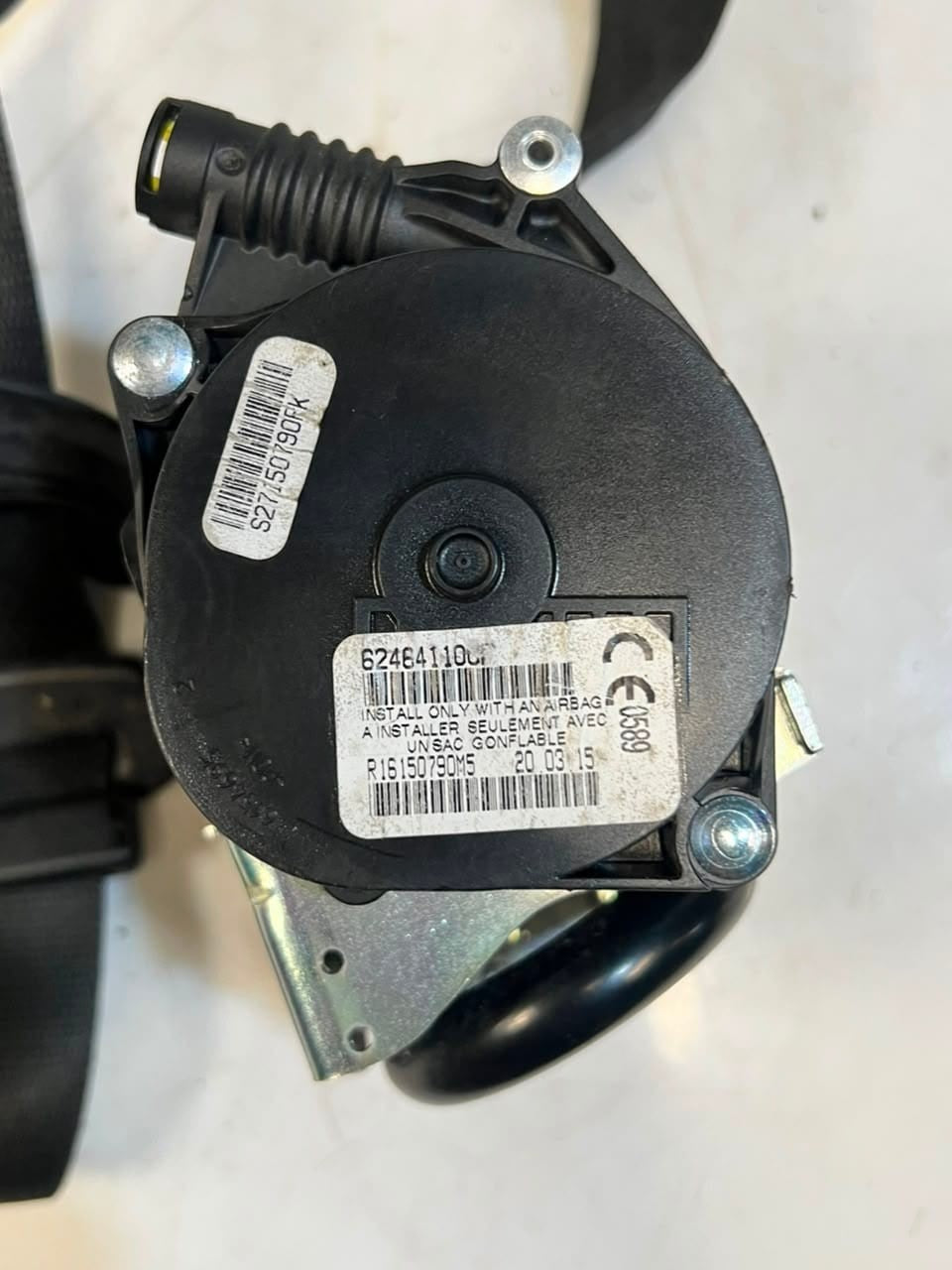  BMW X5 F15 X6 F86 Front Left Driver Seat Belt Retractor Assy 624641100F OEM