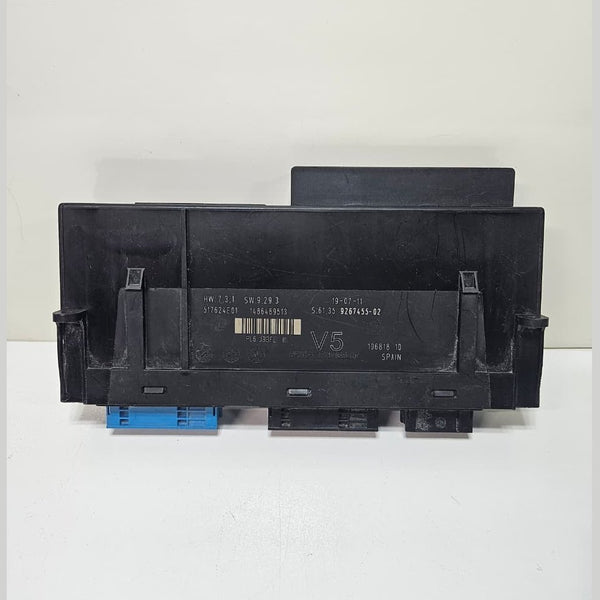 OEM BMW 528i 535i 550i F10 2013 FUSE BOX GENERAL CONTROL MODULE V5 9267455