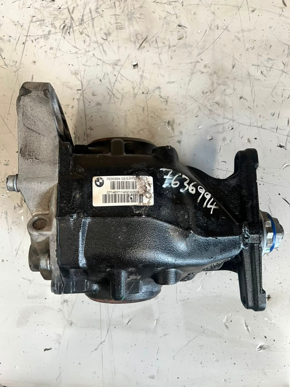 2011-2017 BMW X3 F25 Rear Differential Assembly 3.38 7636994