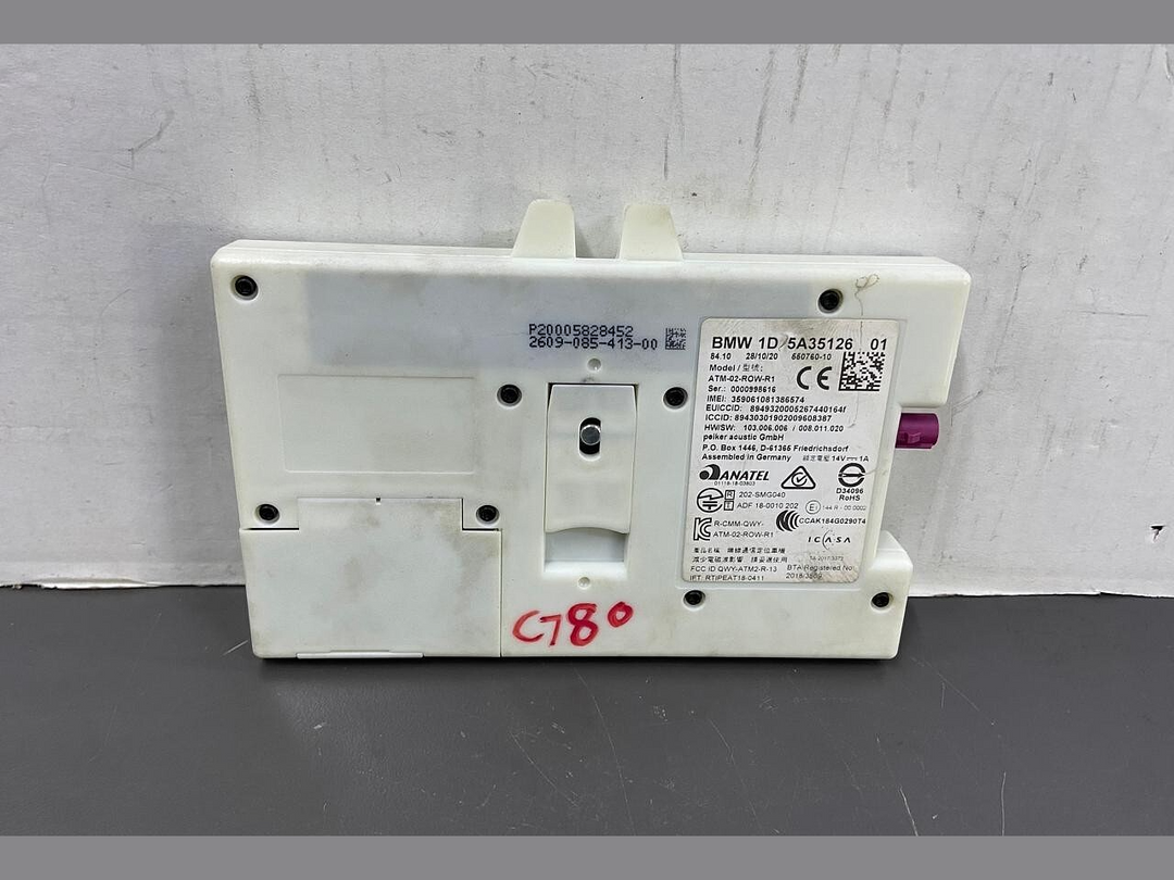 OEM BMW G80 TELEMATICS COMMUNICATION CONTROL MODULE 5A35126