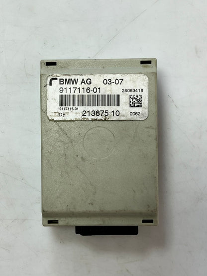 2007 BMW E60, E61, E90, E91, E92, E93 Antenna Module Radio Control Unit 9117116