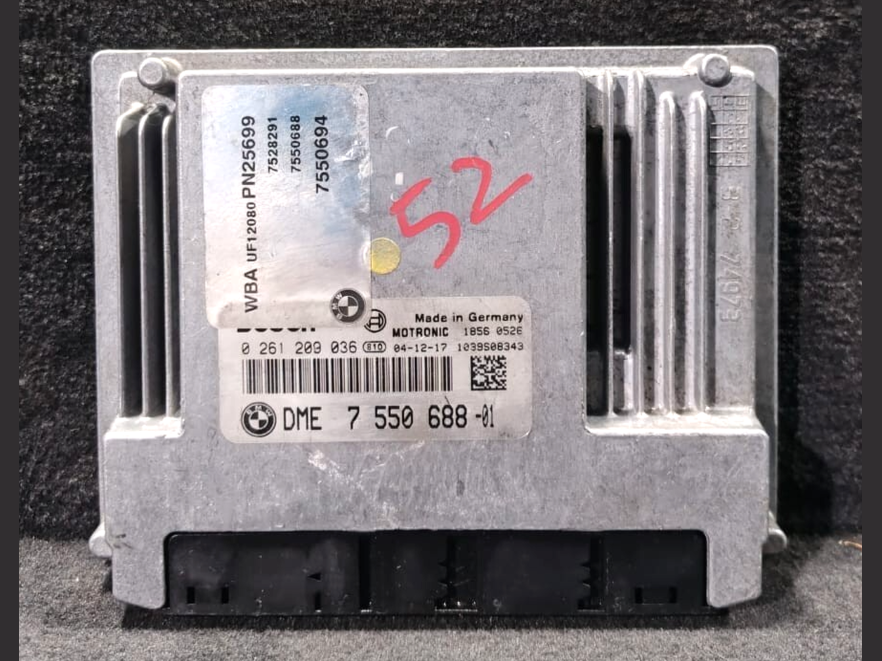 BMW 1 3 Series E87 E90 116i 316i N45 ENGINE CONTROL UNIT ECU MODULE ONLY-7550688